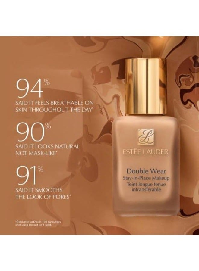Estee Lauder Double Wear Foundation Sand 1w2 Beige - Image 4