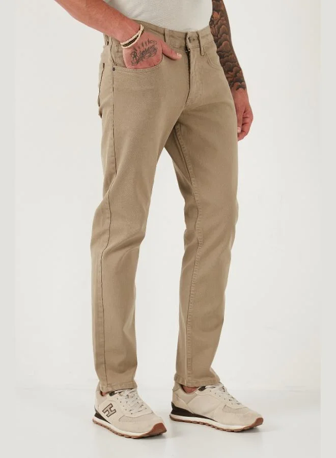 Buratti  Buratti Cotton Comfort Fit Normal Waist Straight Leg Jeans Men's JEANS 4412C19TEXAS for Men | Best Price UAE