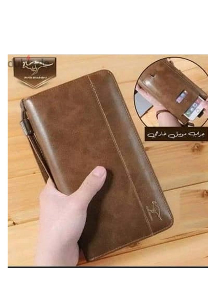 Generic Youth Kangaroo Wallet - Havana  - Image 1