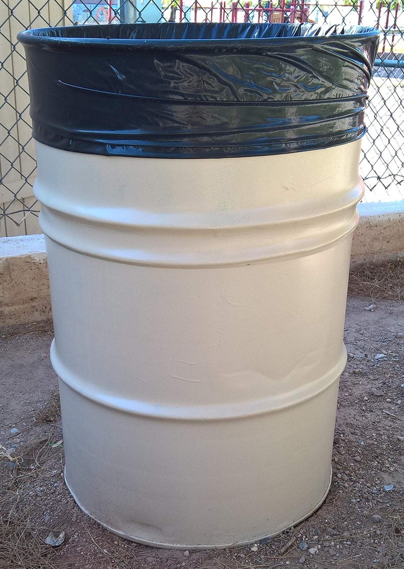 Aluf Plastics أكياس القمامة الثقيلة من ألوف بلاستيك سعة 55 جالون - (عبوة قيمة 50 كيس) - 1.5 ميل مكافئ من البلاستيك الصناعي بقوة 35" × 55" لعلب سعة 50-55 جالون - تناسب توتر، روبيرماند برود، كارليسلي برونكو وغيرها. - Image 4