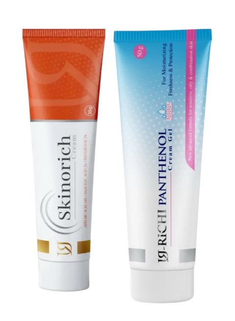 يوريتشي بانثينول كريم جل 50 جرام + يوريتشي سكينوريتش 35 جرام