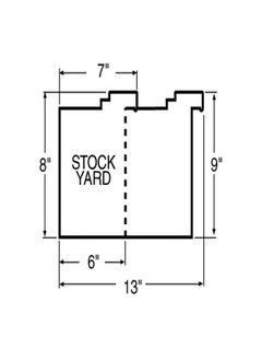 Walthers Cornerstone Series Kit Walthers Cornerstone Series Kit HO Scale Stockyard 