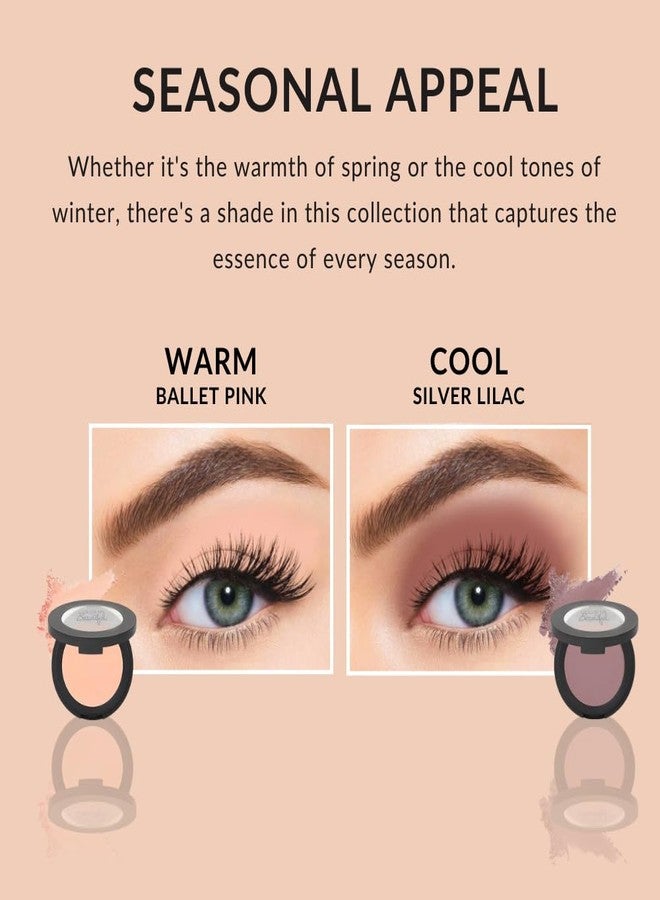 Color Me Beautiful Color Pro Single Eyeshadow, Full Pigment and Long-Lasting Pressed Powder, Cruelty-Free - Image 4