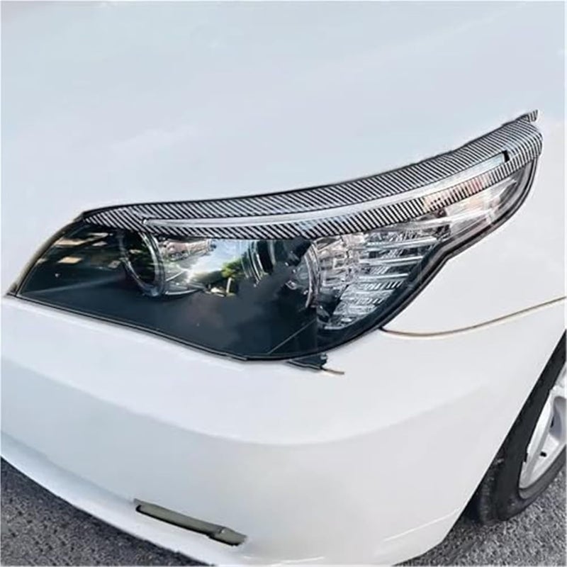 DEMULAX Headlight Eyebrow Stickers for BMW 5 Series - Image 2