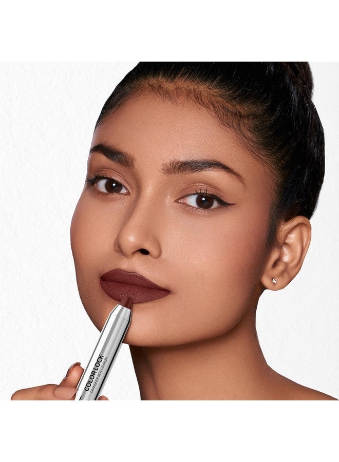 رينيه قلم تلوين الشفاه كولورلوك ترانسفر نوت مع مبراة، عامل حماية من أشعة الشمس 20، مقاوم للماء، مقاوم للتلطخ، خفيف الوزن ويدوم طويلاً، لون مكثف مع لمسة نهائية غير لامعة للغاية، غني بفيتامين إي، ديزاير 3 جم - Image 3