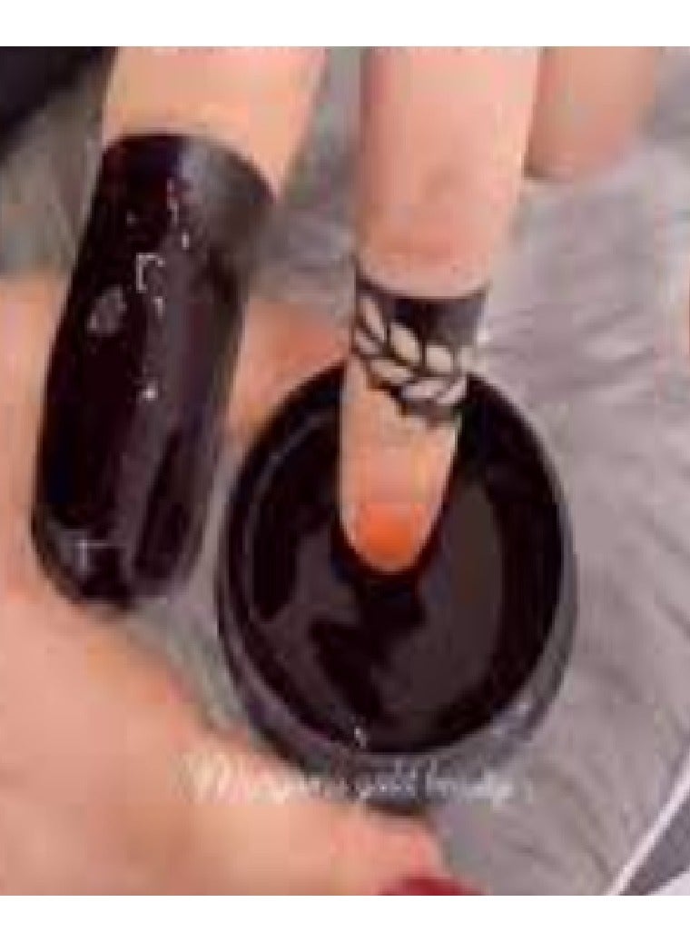 Fast Acting Finger Henna Dark Oud - Image 2