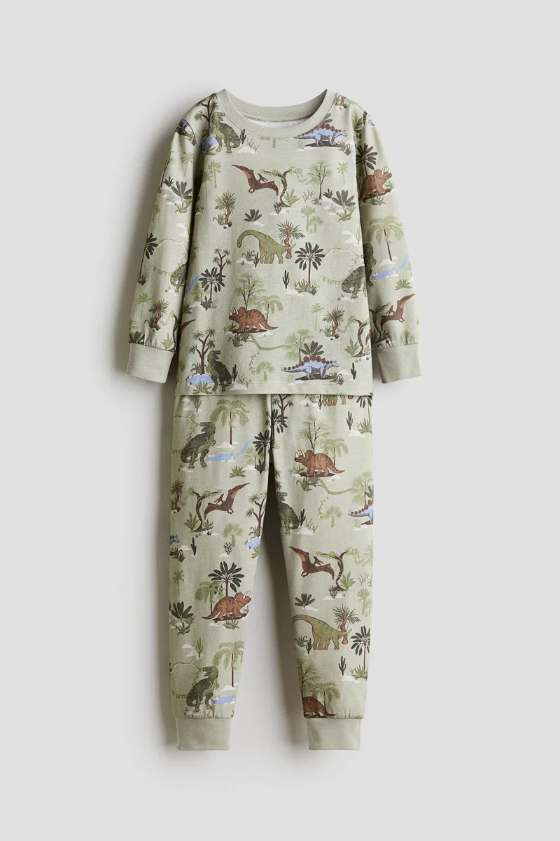H&M Patterned jersey pyjamas