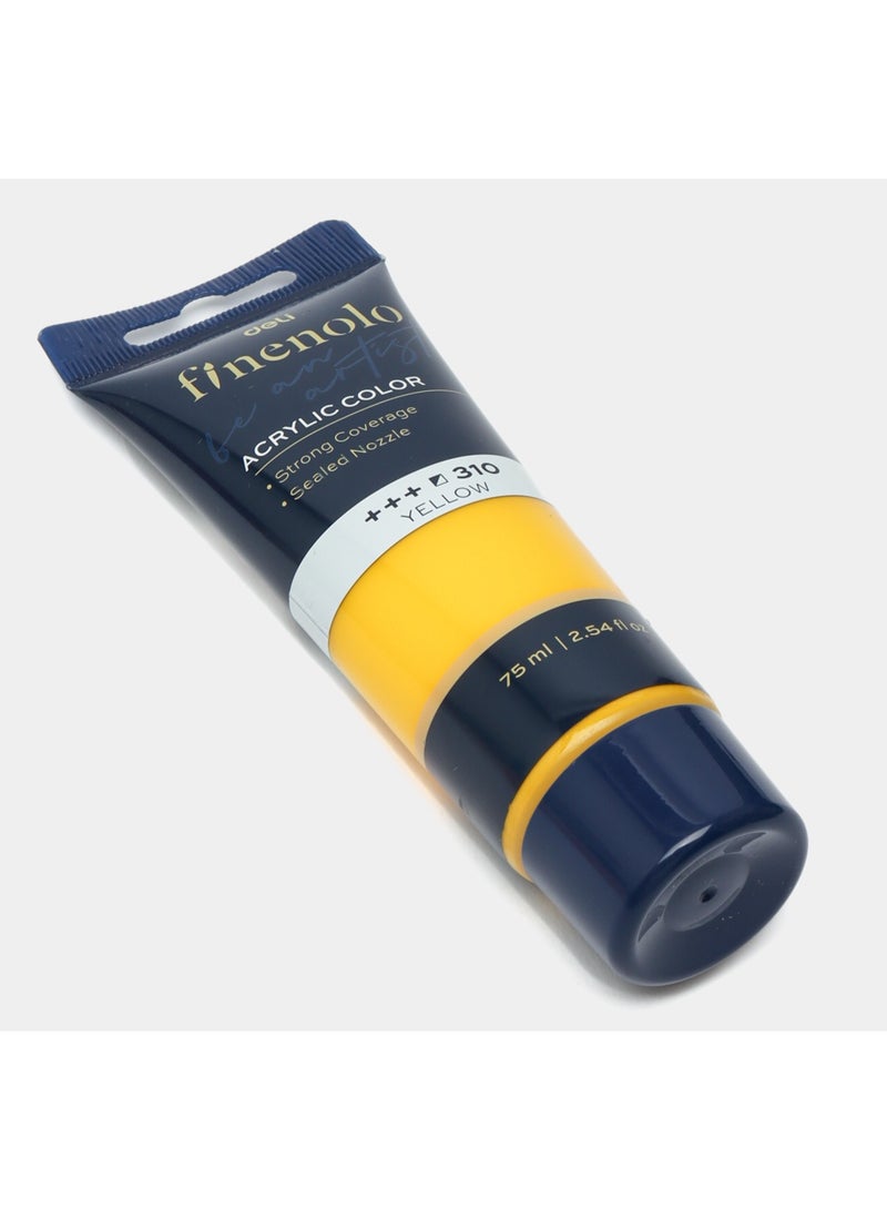 ديلي فينولو، لون أكريليك +++310 أصفر، تغطية قوية وفوهة محكمة الإغلاق، 75 مل - Image 3