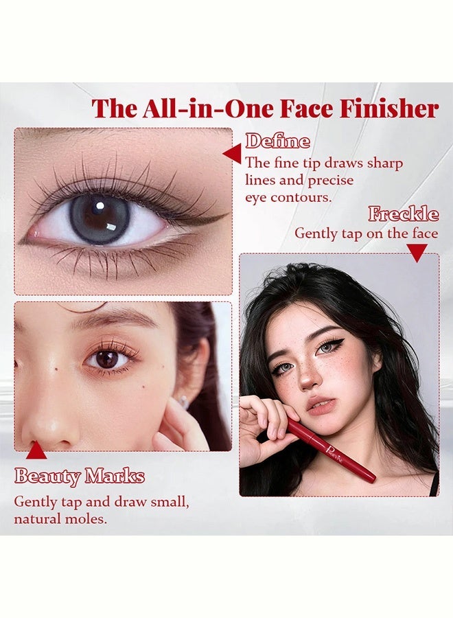 PAGE VINE Berry Freckle Pen, Ultra Fine Tip Long-Lasting Waterproof Natural-Looking Sun-Kissed Freckle Makeup Pen,#03 DARK - Image 5