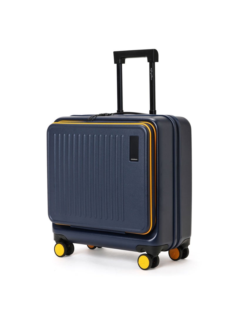 موكوبارا للتجارة ذ.م.م حقيبة سفر ليلية من البولي كربونات - كحلي، نلتقي مجدداً بخطوط الشمس - Image 4