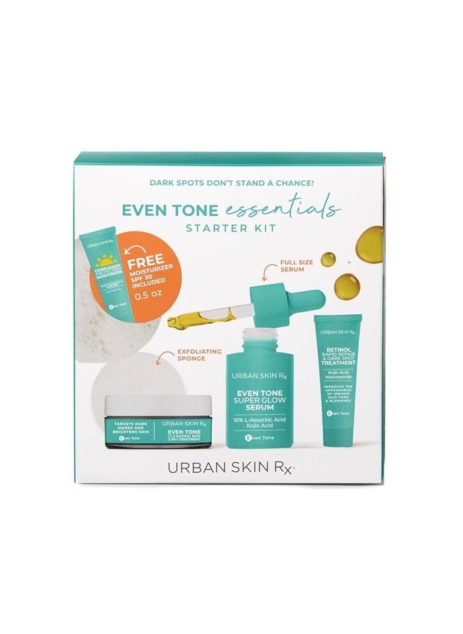 Even Tone Essentials Starter Kit | Daily Regimen Includes 4 Top Products Formulated To Cleanse, Tone And Protect For Visibly Brighter, More Even-Looking Skin - pzsku/ZF1F8BB04956DAA5E27CFZ/45/_/1686695648/516d52eb-d42d-447c-8dc0-f6ca173b4343