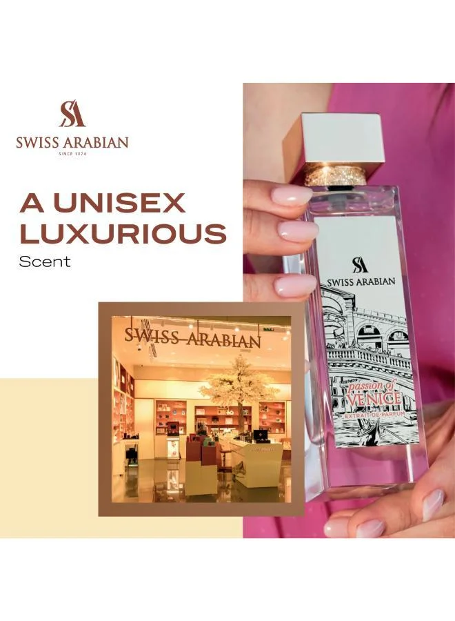 Swiss Arabian Perfumes Swisss Arabian Passion Of Venice For Unisex Extrait De Parfum 100ml
