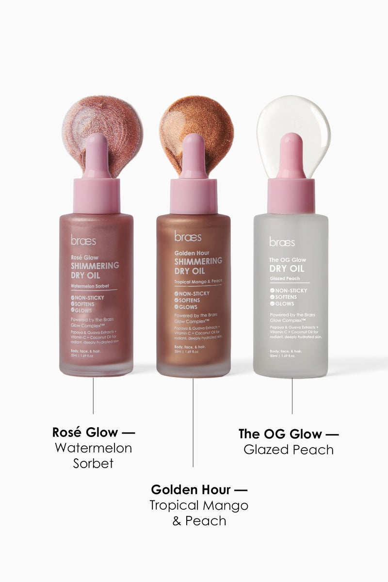 بريز زيت جاف متألق بلون الورد - البطيخ - Image 3