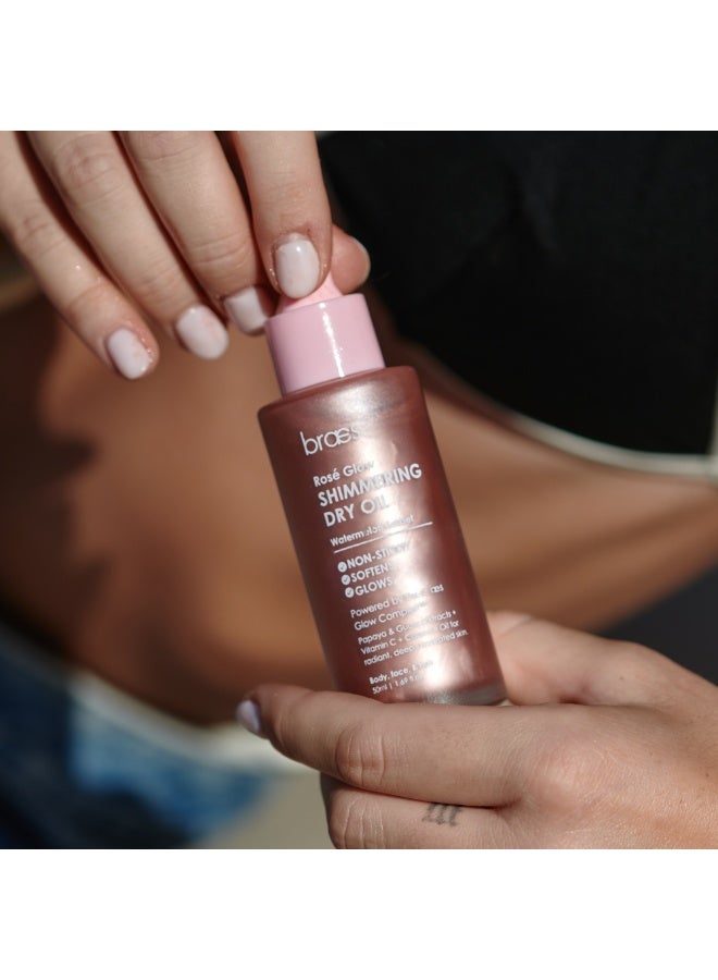 بريز زيت جاف متألق بلون الورد - البطيخ - Image 3