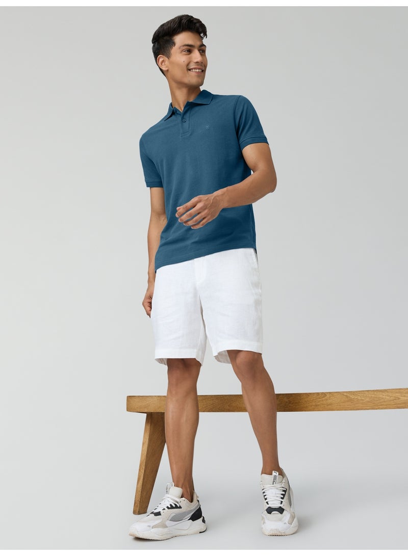 اكس واي اكس اكس تيشيرت بولو رجالي من XYXX، مصنوع من قطن ممشط نقي، بقصة عادية. - Image 5