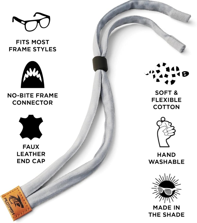 Pilotfish Premium Cotton Eyewear Retainer Sunglass Strap - Multiple Design Options - Soft & Durable Sunglass Holder - Image 2