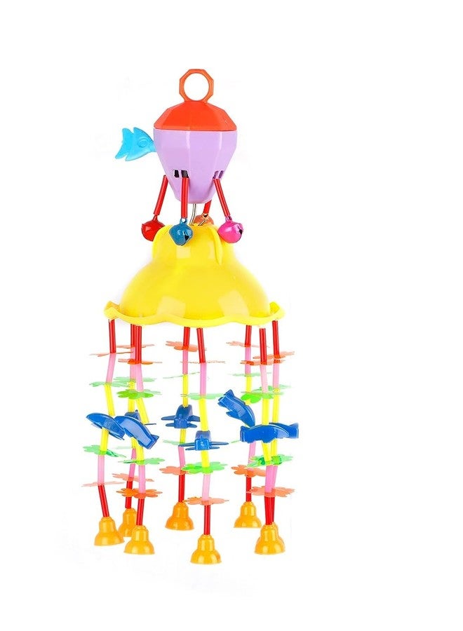 SHANVI Toys Merry go Round for Infants no.11, Attachable to Cradle or Window, Soothing Music and Various Shapes for Developing Imagination and Thinking Skills (New KITTY-JHO-02) - Image 5