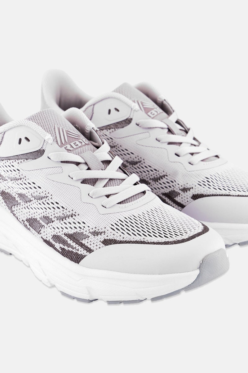 RBX Men Lace Up Running Shoes, Grey - Image 3