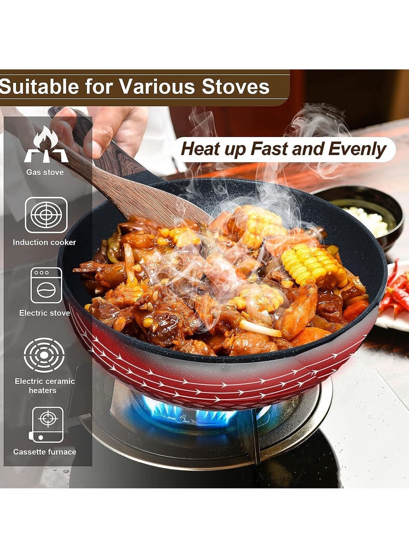 Generic Wok Pan 32cm Non Stick Pan  - Image 5