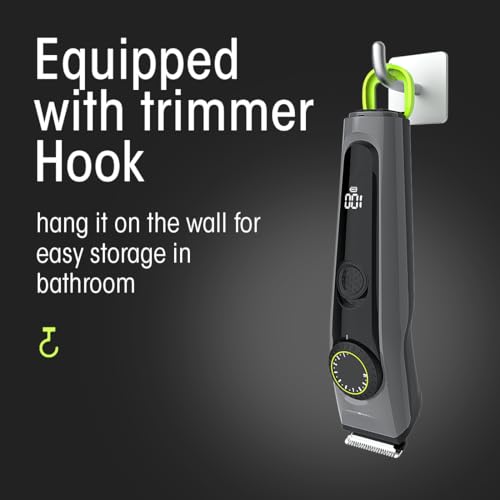 athian Unisex All-In-One Hair Trimmer, 20 Length Settings, Cordless Body Groomer With Prowheel, 120 Min Runtime, Stainless Steel S400 Blade - Image 5