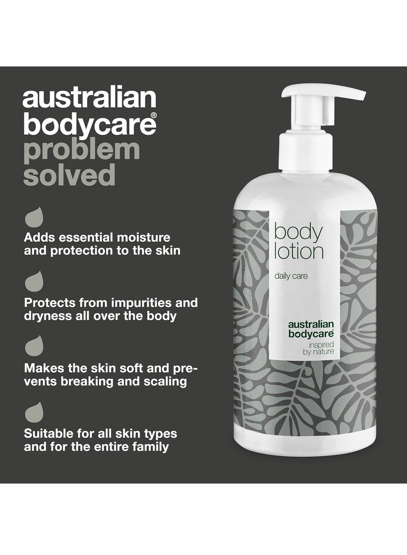 أستراليان بودي كير لوشن مرطب للجسم يحتوي على 4 مركبات تيربينول المعروفة من زيت شجرة الشاي، يخفف الجفاف والحكة والتهيج مثالي للبشرة المعرضة لحب الشباب - Image 2