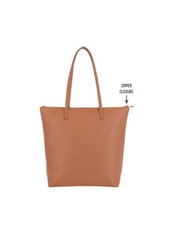 Baggit Baggit Women Brown Tote Handbag Large Size | Ladies Stylish Casual Purse Bag  - Image 4