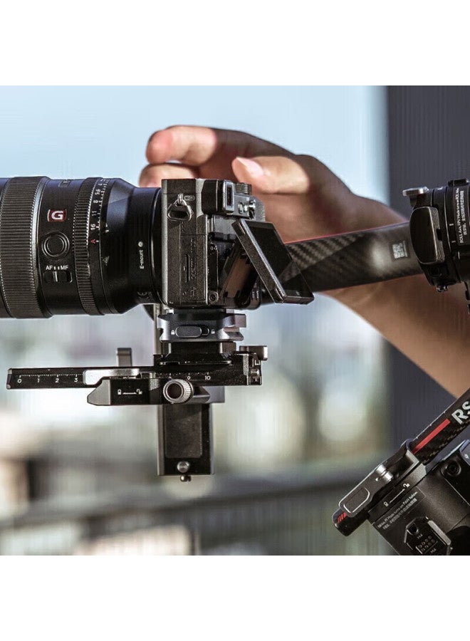 PGYTECH Pgytech Quick-release Plate, Camera Quick-release Base, External Expansion, Mirrorless Camera Tripod, Phone Stand, Gimbal Stabilizer, Sliding Rail Conversion Base, Universal Photography Accessory, Aka Quick-release Base  - Image 1