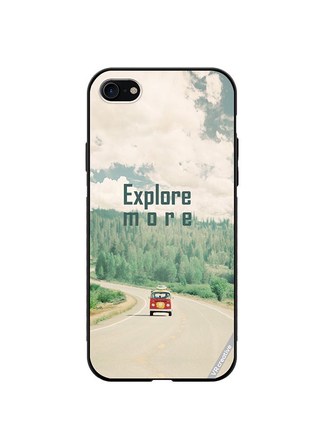 VR CREATIVE Protective Case Cover For Apple iPhone SE (2022) Explore More Design Multicolour - Image 1