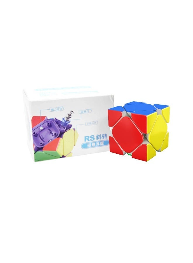 MoYu RS Skewb Magnetic Stickerless Speed Cube – Smooth Turning Skewb Puzzle for Beginners & Competitors - Image 1
