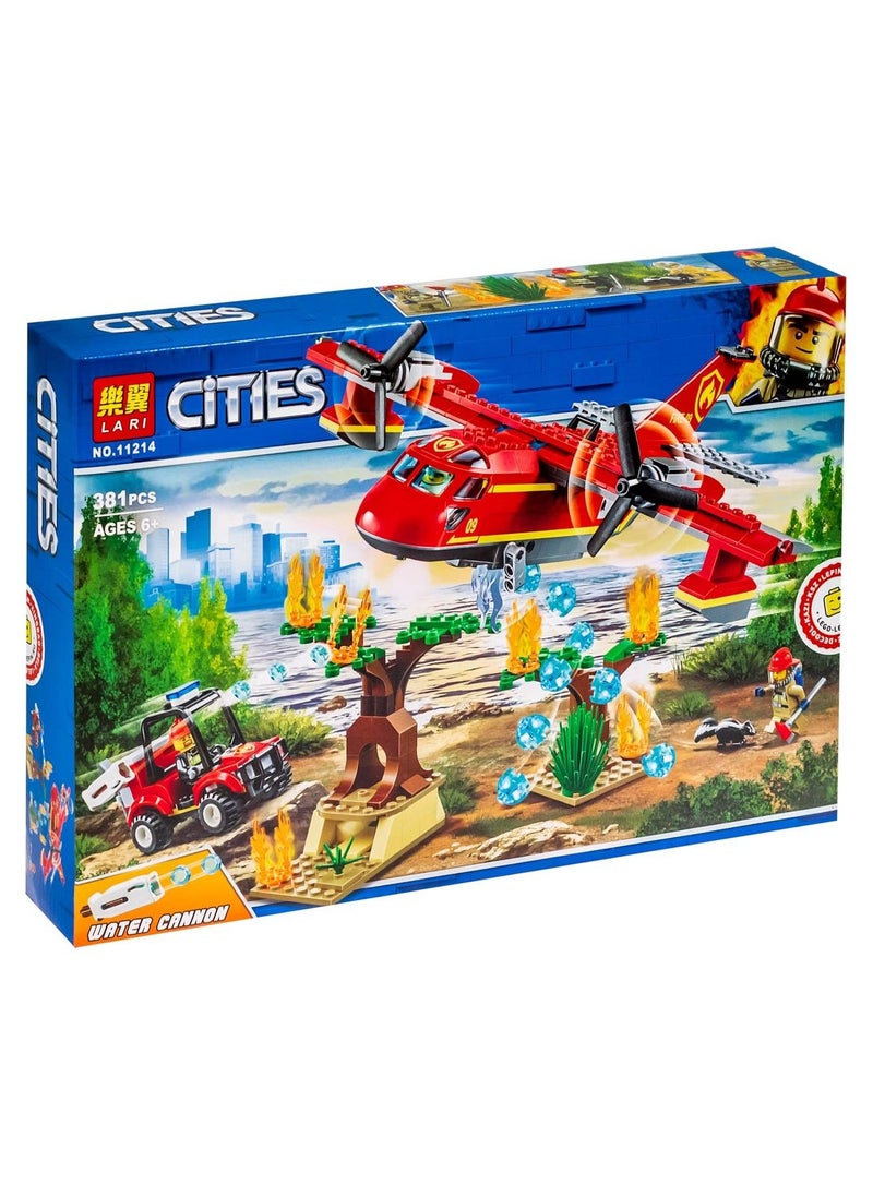 Lari City Firefighting Aircraft 381 Pieces - 11214  - Image 1
