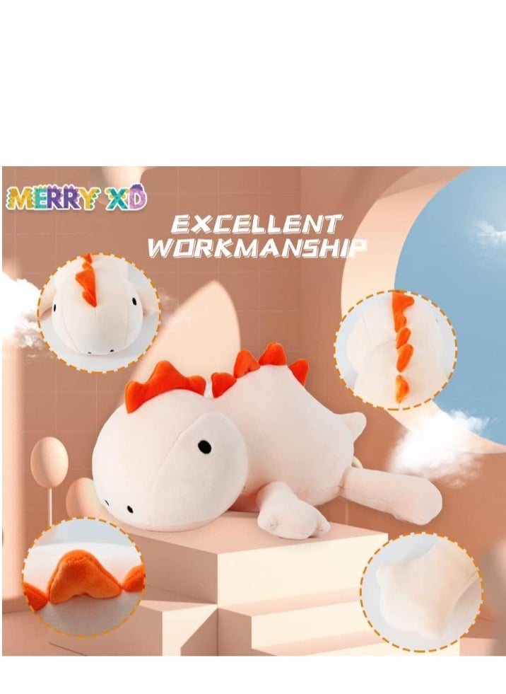 Y&D - Dinosaur Weighted Stuffed Animals 16 inch Pink Dino Stuffed Plush Animal Throw Pillows Kawaii Plushies Hugging Toy Gifts for Kids - Image 1