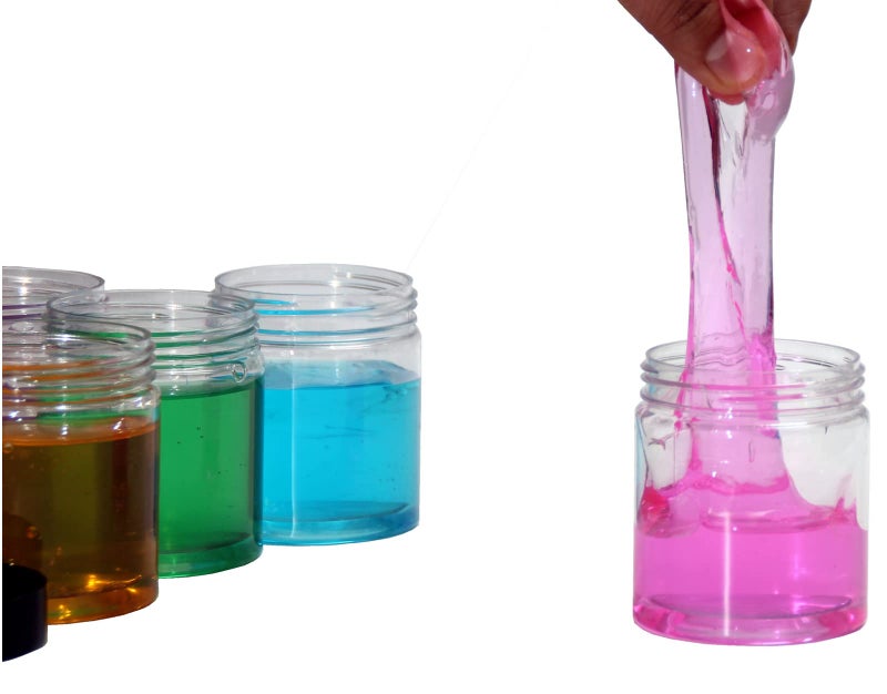 hodooly 8 oz Plastic Containers with Lids and 4oz Small Containers (Set of 12) Plastic Jars with Lids Cosmetic Jar for Body Butter, Bath Salt, Slime and Beauty Product - Image 4