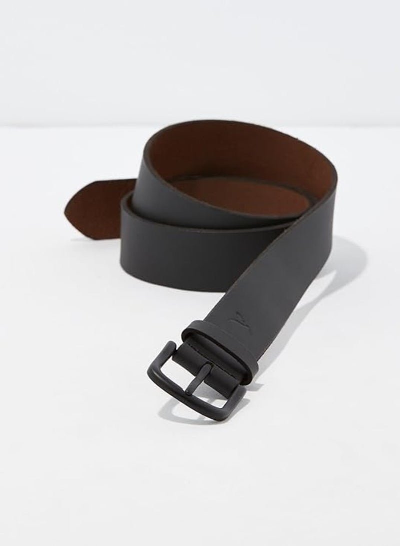 American Eagle Leather Buckle Belt - Image 1