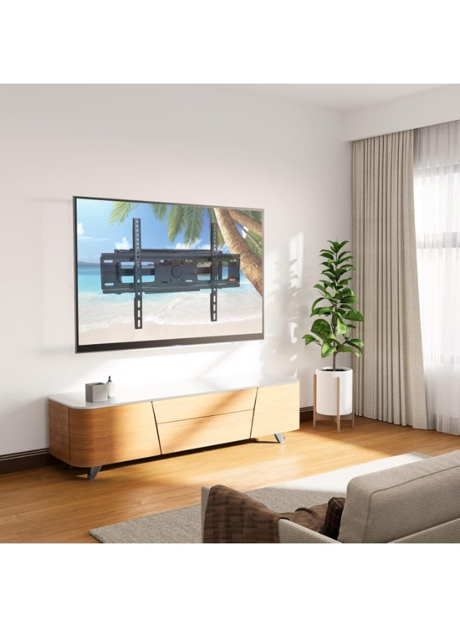 Full Motion Dual Arm TV Wall Mount for 32–85 inch Screens – Supports up to 60kg – Tilt, Swivel & Extension – 8K HDMI Cable Included - Image 2