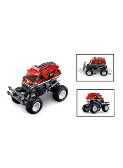 Sluban Sluban - Power Bricks Wind-up Red Off-Road GO 261 Pieces - M38-B1159  - Image 3