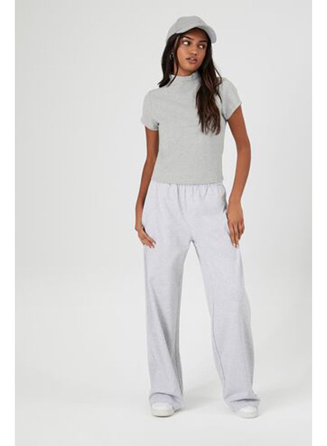 FOREVER 21 Mock Neck Short-Sleeve Top - Image 4