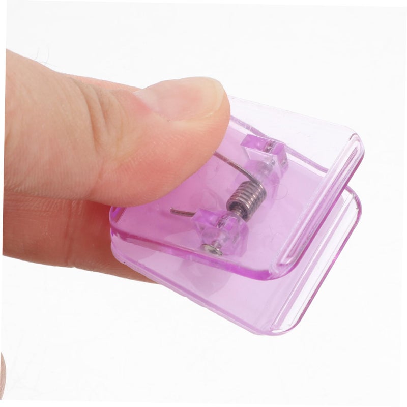 Violet Dog Potty Training Pad Holder 6 Wall Mount Clips Non Slip Pee Pad Support Indoor Outdoor - Image 4