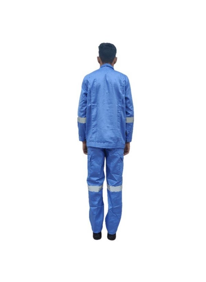 Armour Production Heavy-Duty Protective WorkwearReflective Coverall | Full-Body Industrial Safety Suit & Breathable Fabric for Construction, Manufacturing & Hazardous Environments | Petrol Blue | Size-XL - pzsku/ZF1FA2E75DA943A73850EZ/45/_/1733205163/2d14c52a-6f54-43ac-9a8b-4588ea455356