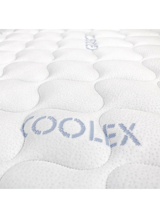 سايلنت نايت مرتبة جيلتكس الجيبية | راحة متوسطة الصلابة | مرتبة زنبركية جيبية | مرتبة ذات جانب واحد | مرتبة إسفنجية مُشبعة بالجل | مُنعشة | مقاس كينج (180×200×26 سم) | تجربة لمدة 30 ليلة | ضمان 5 سنوات - Image 4