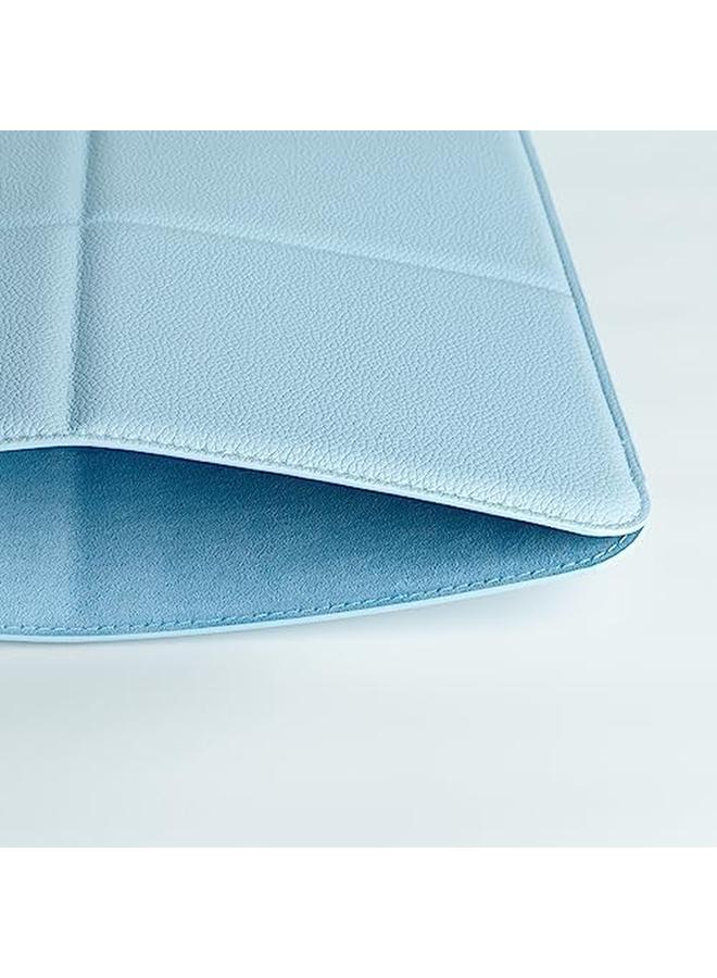 Laptop Sleeve 13.6 Inch Precisely Compatible With Macbook Air 13 In M2 M1 2023 2018 And Macbook Pro 13 In M1 M2 2023 2016 Slim Case Cover For Mac Light Blue