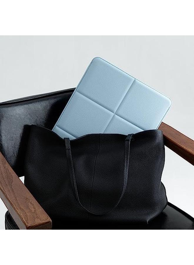 Laptop Sleeve 13.6 Inch Precisely Compatible With Macbook Air 13 In M2 M1 2023 2018 And Macbook Pro 13 In M1 M2 2023 2016 Slim Case Cover For Mac Light Blue
