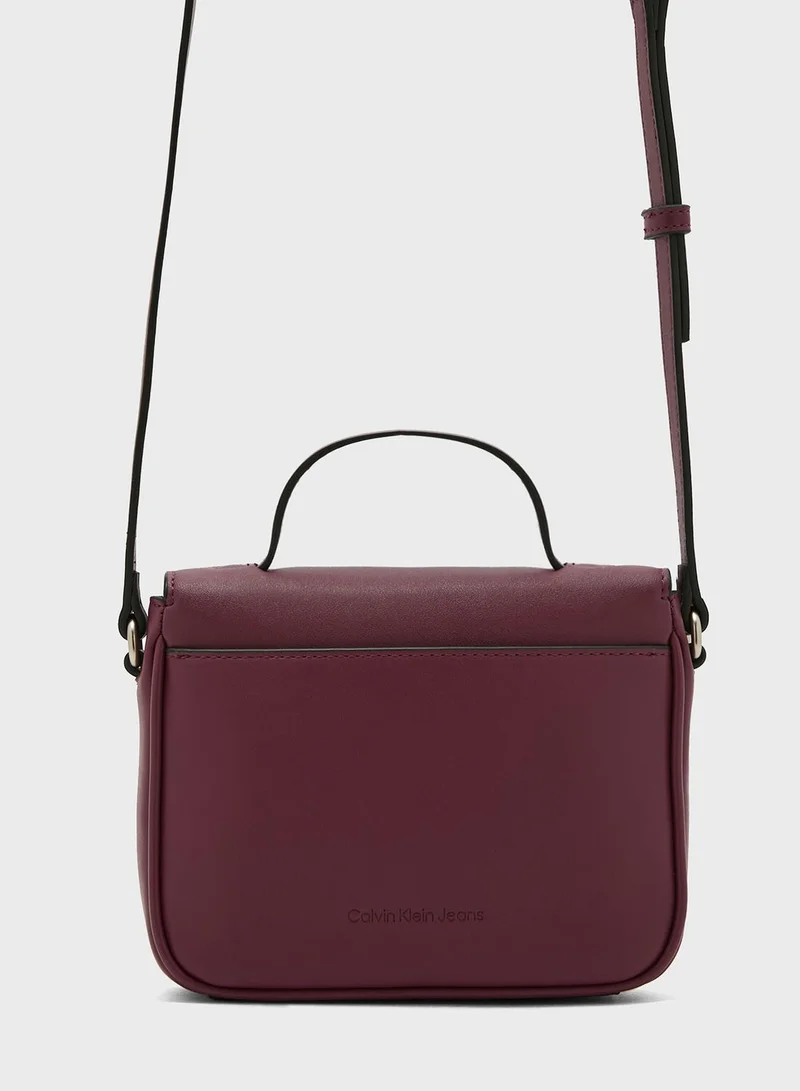 CALVIN KLEIN Monogram Detailed Crossbody