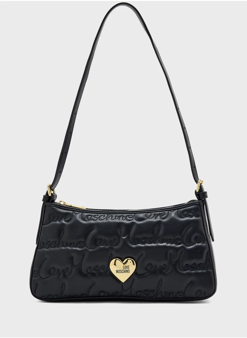 Love Moschino Zip Over Satchel