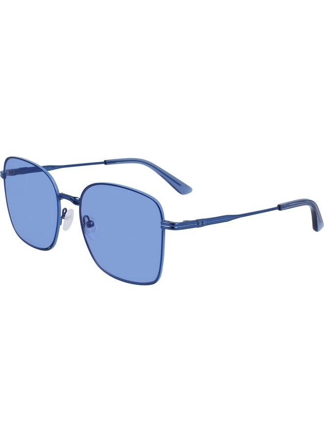 CALVIN KLEIN FULL RIM METAL MODIFIED RECTANGLE CALVIN KLEIN SUN CK23100S N 5618 (413) AZURE - Image 2