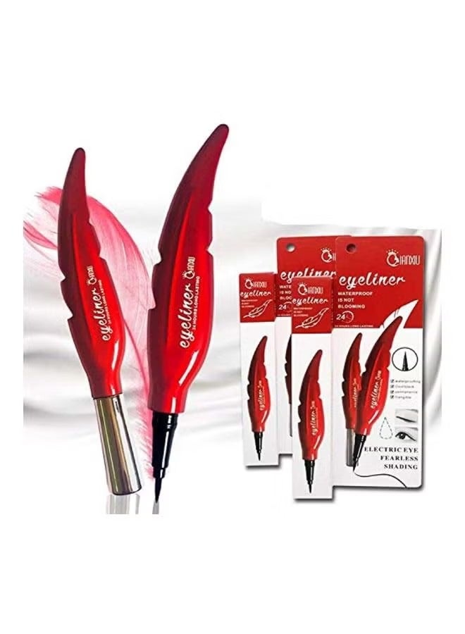 ORiTi Feather Shaped Eyeliner Black - Image 3