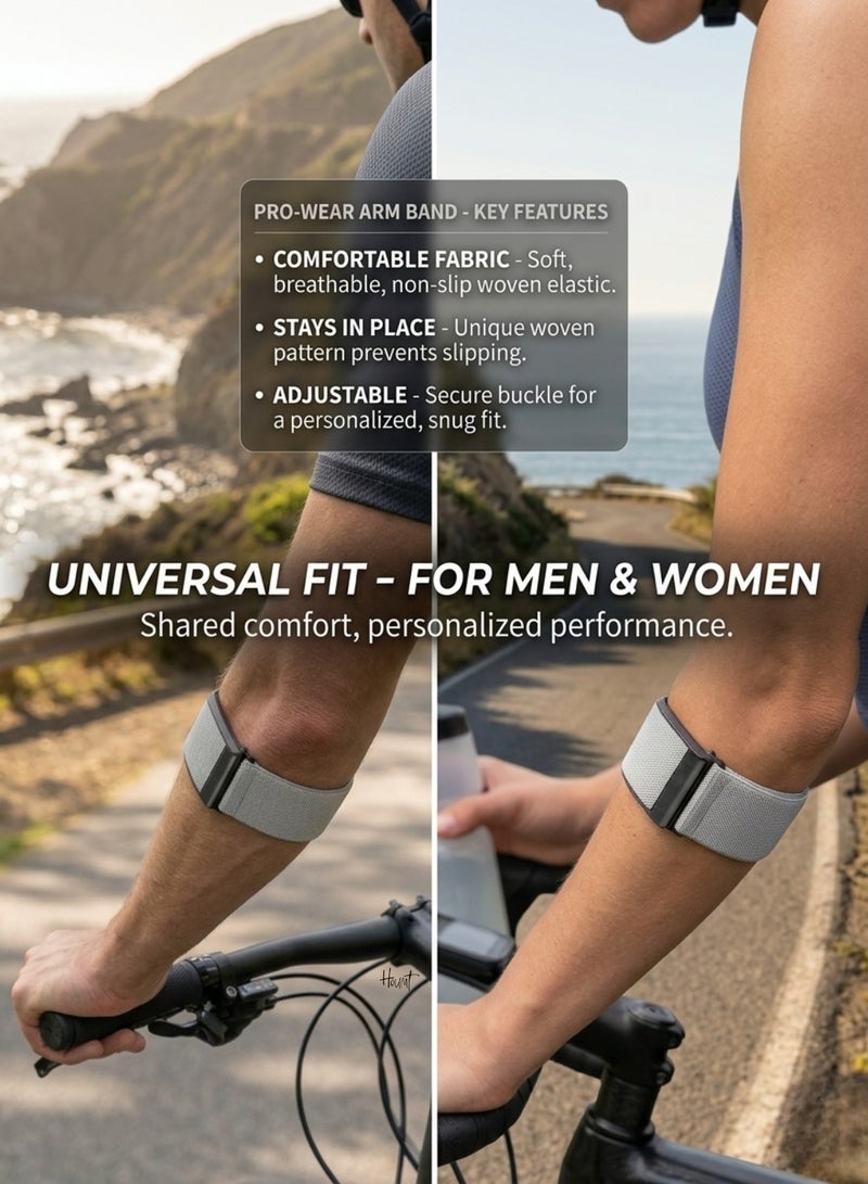 Houmt Stretchy Nylon Band Compatible with WHOOP 5.0 Soft Breathable & Adjustable Replacement Strap for Fitness and Activity Tracker (Wrist Wear) - Image 2