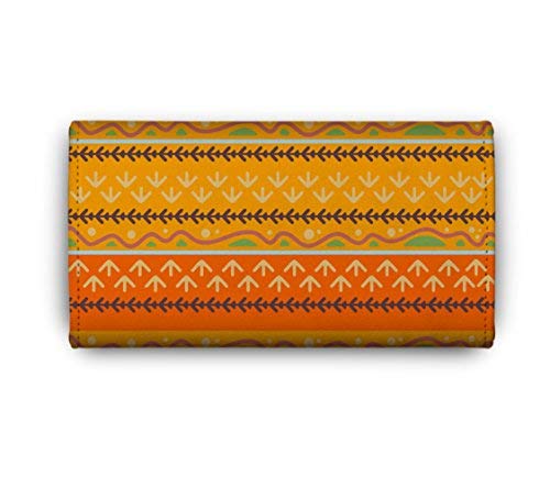 ShopMantra Wallet for Women's | Women's Wallet | Unique Print | Clutch | Made with Vegan Leather | Holds Upto 11 Cards 1 ID Slot | 2 Notes and 1 Coin Compartment | Magnetic Closure | Multicolor - Image 3