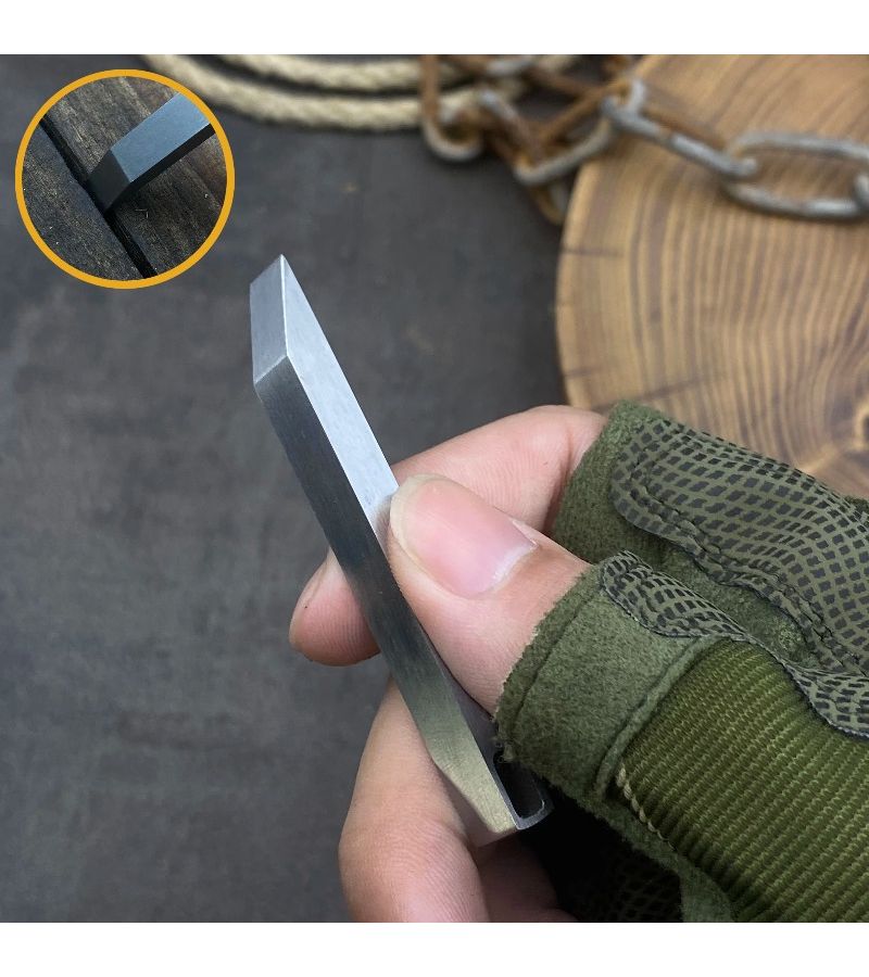 3 قطع من عتلة بوابة متعددة الوظائف فضية اللون، مصنوعة من الفولاذ المقاوم للصدأ الثقيل - Image 5