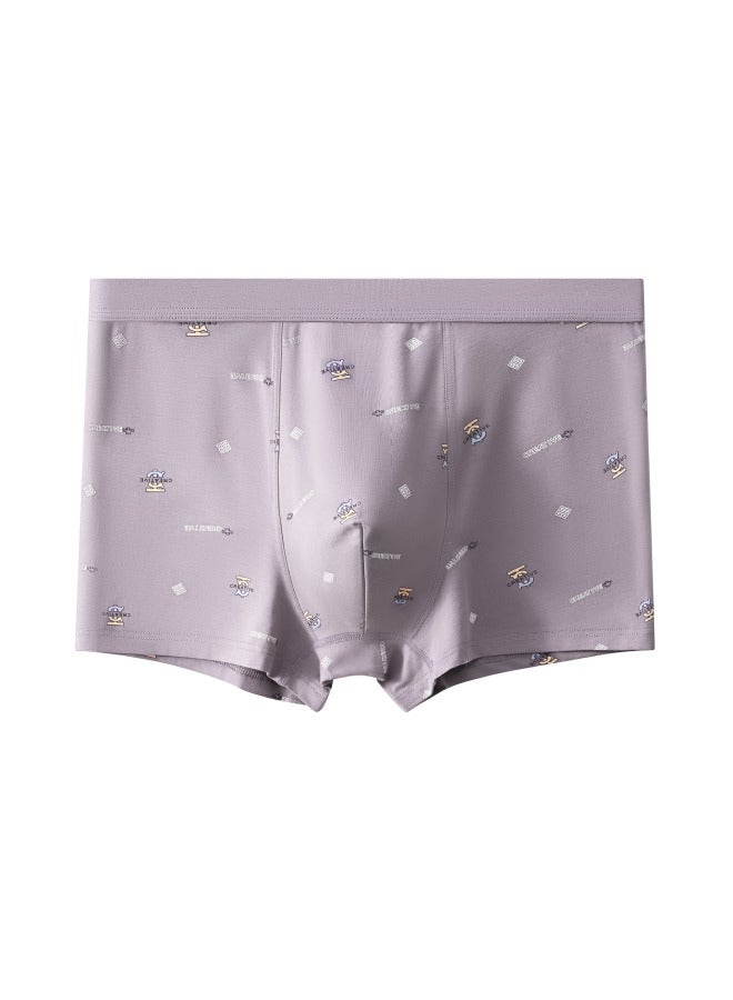 Men's Underwear 10a Antibacterial Crotch Pure Cotton High Count High Density Fabric Tight And Delicate Breathable Soft Men's Boxer Briefs