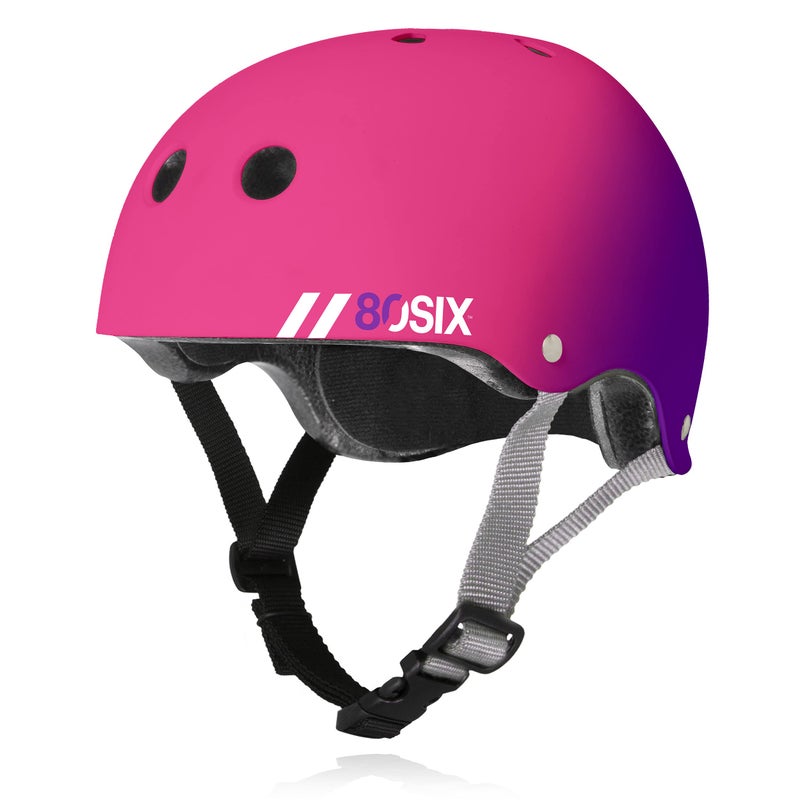 80SIX Triple Certified Multisport Helmet Ideal for Bike Scooter Skateboard Roller Skate and Inline Skate - Image 2